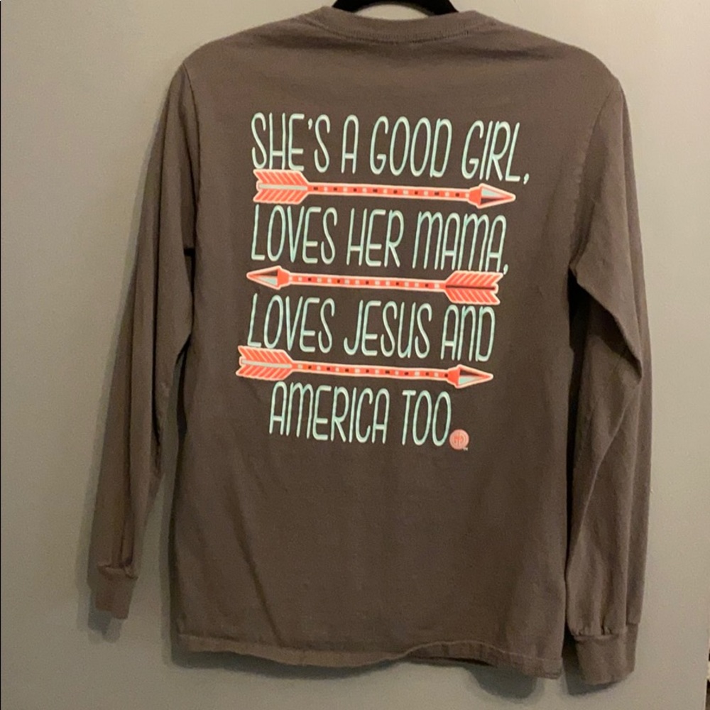 Boutique long sleeve tee